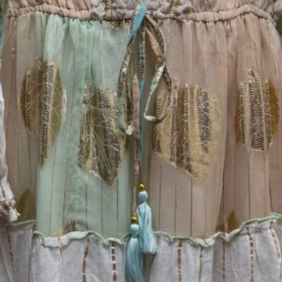 Bohemian Multi-Color Maxi Dress - Picture 4 of 8